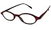 NVU Eyewear Reading Glasses - Hoyt 2-Tone Red & Black