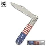 Master Barlow American Flag Folding Knife
