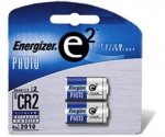 Energizer CR2 Advanced Photo Lithium Battery Retail Pack - 2 Pack