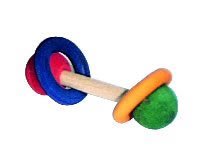 Super Bird Creations Large Rattle Hand Held Toy