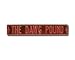 CLEVELAND BROWNS THE DAWG POUND Authentic METAL STREET SIGN (6 X 36)