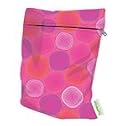 Bumkins Waterproof Zippered Wet Bag, Pink Groove