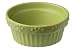 Designer Stoneware Tuscan Fluted Cat Dish 5 Lime