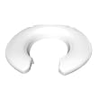 Big John Toilet Seat Open Front Less Cover White
