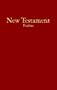 KJV Economy New Testament with Psalms (Burgundy)