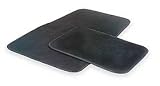 Floor Mat,Black,28 In,PK 4 Westward 1EBB4