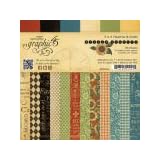 Graphic 45 French Country 6x6 Patterns & Solids Paper Pad