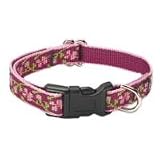 Lupine Cherry Blossom 1/2 inch Cat Safety Collar (8-12in)