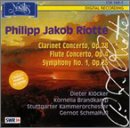 Revue Novalis  / Philipp Jakob Riotte: Clarinet Concerto; Flute Concerto; Symphony No. 1