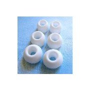 White Soft Silicon Replacement Earbuds for Sony, Creative Earphones