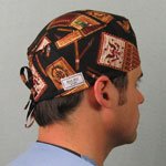Men's 'Urban' Designer Scrub Hat-'Cigars'