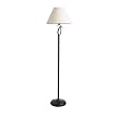 Textured Bronze-Finish Floor Lamp