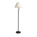 Textured Bronze-Finish Floor Lamp