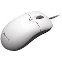 Microsoft Basic optische Maus schnurgebunden wei&szlig; (original Handelsverpackung)
