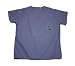 Size: Small University of North Carolina Medical Scrubs V-Neck Design + Set-In Sleeves Breast Pocket Brushed Poplin Fabric