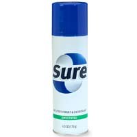 Sure antiperspirant and deodorant spray, unscented - 6 oz
