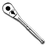1/4 In Dr Flip Lever Tear Drop Ratchet - 5 In