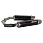 09-12 YAMAHA YZF-R1: GRAVES STAINLESS CAT BACK SLIP-ON EXHAUST