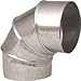 9-26-302 9" 26ga Galv Adj Elbow 90 Deg