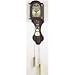 Kasseltrade 31-Day Linden Wood Wall Clock with Roman Numerals
