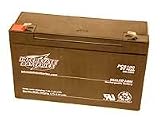 6V 10Ah Sealed Lead Acid Battery Rechargeable
