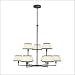 Tools & Hardware : 2819-PN - Hudson Valley Miramar 9-Light Chandelier in Polished Nickel