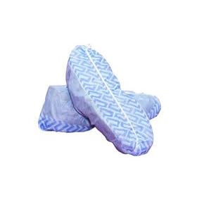 Shoe Cover: Blue Disposable, Universal, fits men's size up to 10-Case of 300