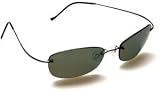 Serengeti Stratus Titanium PolarMax Polarized Photochromic CPG Lens Sunglasses, Gunmetal Frame - 6845