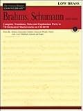 Brahms, Schumann & More - Volume 3 CD ROM The Orchestra Musician's CD-ROM Library - Low Brass