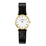Longines La Grande Classique PVD Womens Strap Watch L4.209.2.11.9 by Longines