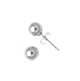 .925 Sterling Silver Ball Earring 5.0 mm