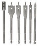 5 Pack Bosch SB5006 6-Piece Self-Feed Spade Bit Set