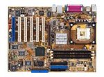 Electronics : ASUS P4PE Gold - Motherboard - ATX - i845PE - Socket 478 - UDMA100, SATA (RAID), UDMA133 (RAID) - Ethernet - FireWire - 6-channel audio
