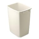 Rubbermaid Replacement Waste Bin 36 Quart 14-1/2" x 11" x 18" (Ht) Bisque