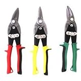 Nippers & Snips: Mintcraft 3Pc Crv Aviation Tin Snip Set JL-TS3PCS