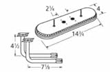 Music City Metals 15102-71112 Stainless Steel Burner Replacement for Select Gas Grill Models by Arkla, Charmglow and Others