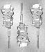 Fire Truck Pop Candy Molds
