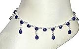Gemstone Anklet Buy Body Jewelry Online 24 Grams Size 9.25 inches