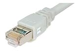 Shielded Cat. 5E EIA568 Patch Cable, RJ45 / RJ45, 15.0 ft, Color: Gray