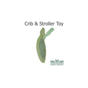 Miyim Biological Cotton Cribstroller Toy   Peas In A Pod