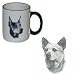 Australian Cattle Dog Country Mug, Porcelain by Rosalinde (12 oz.)
