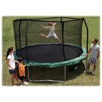 New 14' Round JumpPOD Trampoline and Enclosure System Included. Fast Ship, Fed Ex
