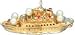 Ocean Liner, 14K Gold Charm