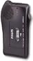 Minicassette Recorder, Dictation, Built-in Speaker, Mic Jack, Pocket, Black PSPLFH0381