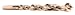 DeWalt DW1922 11/32-Inch Gold Ferrous Oxide Pilot Point Twist Drill Bit