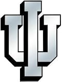Indiana Hoosiers Silver Auto Emblem