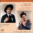 Puccini: La Boh�me by  Giacomo Puccini, Renato Cellini, New Orleans Opera Orchestra, Arthur Cosenza, and Audrey Schuh 