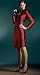 Apparel : SCARLET RED PENCIL SKIRT
