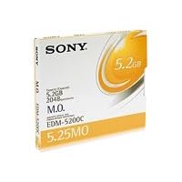Sony 5.25 8X 2048 Bytes Sec 5.2GB Magneto Optical Disk (1-Pack) by Sony