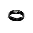 Acrylic Ring with Laser Cut Butterfly Design - Width: 5mm - Size: 6-12